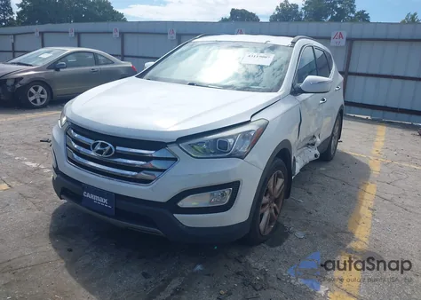 2014 Hyundai Santa Fe Sport 2.0L Turbo from USA, damaged, VIN 5XYZU3LAXEG213640